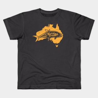 "Straya" by Chasing Scale Kids T-Shirt